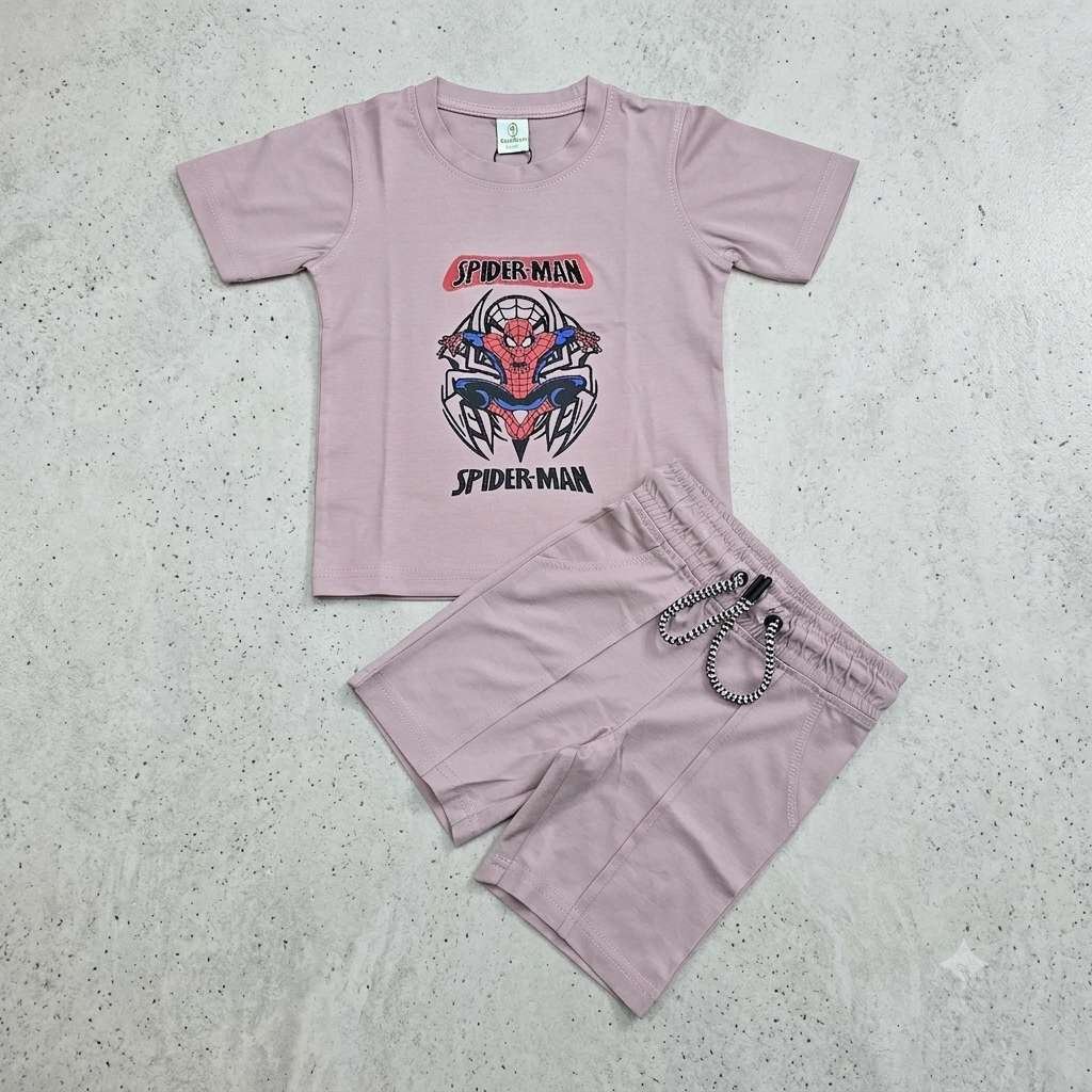 Premium Kids Cotton T-Shirt & Shorts Set – Soft & Comfortable Summer Outfit - Image 3