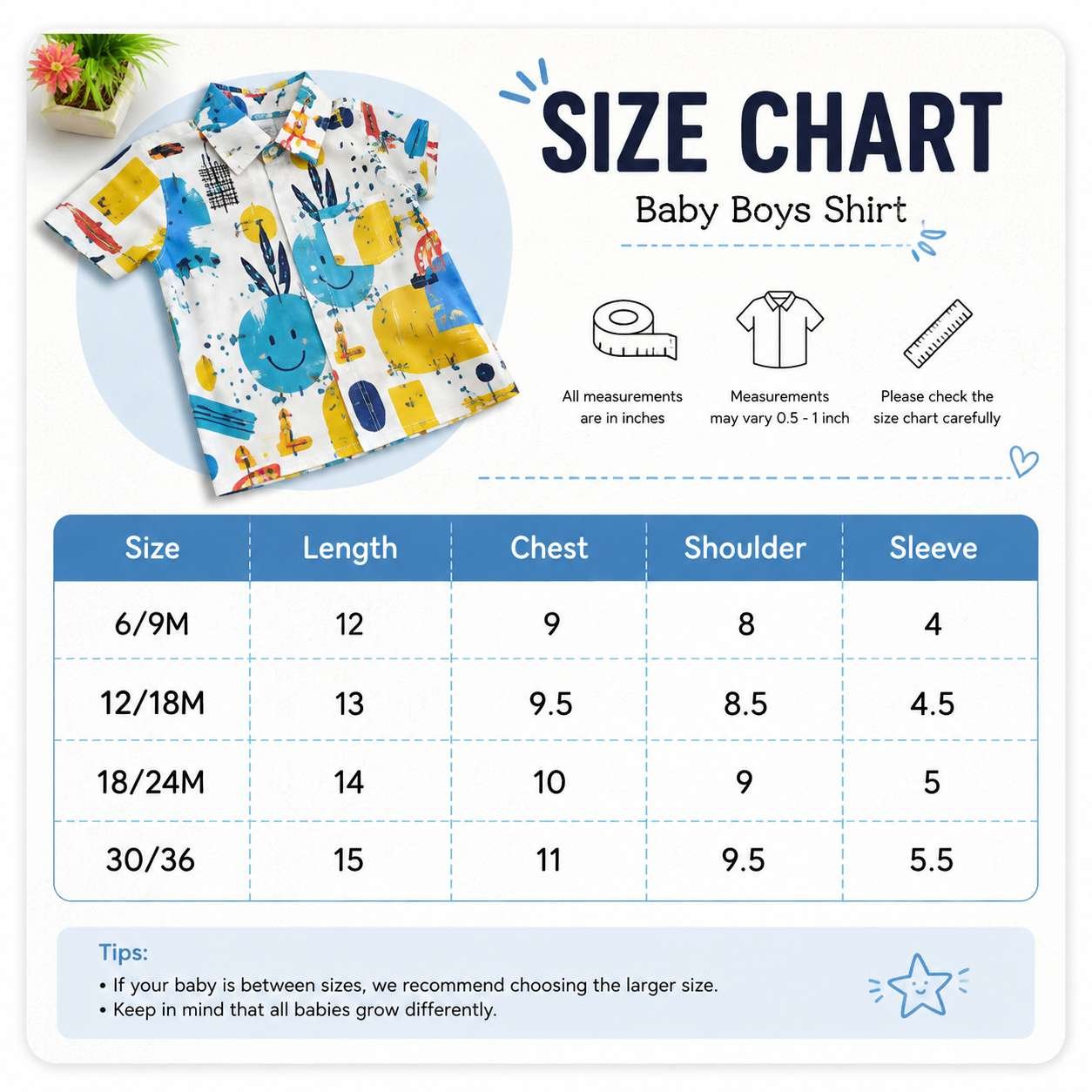 Premium Baby Boys Printed Casual Shirt & Black Cargo Pants Combo