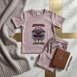 Premium Kids Cotton T-Shirt & Shorts Set – Soft & Comfortable Summer Outfit